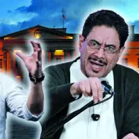 Abelardo de la Espriella derrotó a Iván Cepeda en primera vuelta, lo que descolocó a la campaña del candidato del Pacto Histórico. El domingo se sabrá si pudo recuperarse. FOTO El Colombiano/Colprensa 