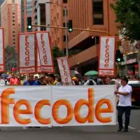 Fecode dijo que irá a paro nacional de 14 horas el próximo 30 de octubre. FOTO: Colprensa