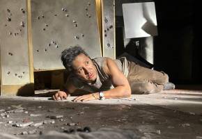 El actor Juan Morales fue uno de los que participó de gran manera en la película Noviembre, filme que retrató y revivió los duros momentos de la toma del Palacio de Justicia. FOTO: Cortesía Juan Morales