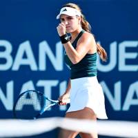 La colombiana Camila Osorio ganó en Mérida, México y avanzó a los octavos de final del WTA 500 que se disputa en ese país. FOTO TOMADA X@CamiOsorioTenis