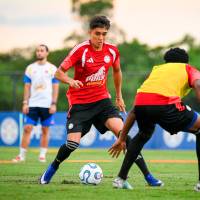 Últimos entrenamientos de la Selección Colombia antes del debut en el Sudamericano Sub-17 que se realiza en Paraguay. FOTO CORTESÍA FCF 