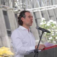 Federico Gutiérrez, alcalde de Medellín, pidió a la Defensoría del Pueblo investigar la participación de funcionarios de esa entidad durante un evento en el que se pintó un mural. Foto: EL COLOMBIANO