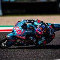 David Alonso es quinto en el Mundial de Moto2. FOTO: X ASPARTEAM
