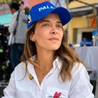 Posada aseguró que respalda completamente la candidatura presidencial de Paloma Valencia que se medirá este domingo en la consulta de la centro derecha. FOTO: Redes Sociales @mariaposada1