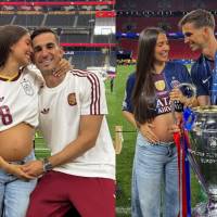 Fabián Ruiz dedicó su primer gol en el Mundial 2026 a Rosa Pereira, su pareja, quien espera el primer hijo de ambos. FOTO: Rosa Pereira vía Instagram.