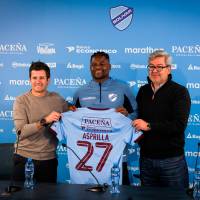 Dairon Asprilla jugará nuevamente en el exterior, esta vez, en el Bolívar de Bolivia. FOTO: X Bolivar_Oficial