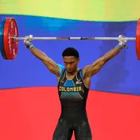 El antioqueño Héctor Viveros respondió a su favoritismo con oro en el levantamiento de pesas, en la primera jornada de los Juegos Bolivarianos de Ayacucho, Perú. FOTO CORTESÍA COC