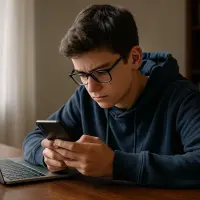 La ONG Common Sense Media advierte sobre los riesgos de que adolescentes desarrollen vínculos afectivos con asistentes de inteligencia artificial personalizados. FOTO EL COLOMBIANO/IA
