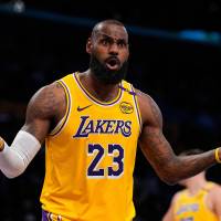 LeBron James cumplirá 41 años el 30 de diciembre. Es uno de los deportistas con una de las rutinas de entrenamiento más exigentes para cuidarse y mantenerse en el alto rendimiento. FOTO GETTY