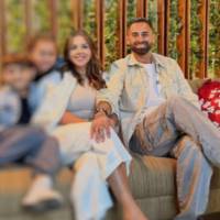 Aarón , Ainhoa y Yanina Maranella, hijos y esposa de Lucas Trejo, fueron hallados sin vida. Foto: Instagram @lucastrejo_lt