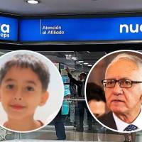 El exministro Guillermo Alfonso Jaramillo le echó la culpa a la mamá de Kevin Acosta de su muerte, por dejarlo montar en triciclo como haría cualquier niño. Foto: Julio Herrera/Redes sociales/AFP