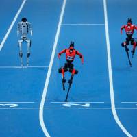 La marca que impuso Usain Bolt en 2009 y que no ha podido superar ningún humano desde esa época la batió un robot. FOTO GETTY 