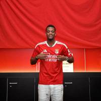 Jhon Jáder Durán fue oficializado como refuerzo del Benfica para la siguiente temporada. Foto: Tomada de X @SLBenfica