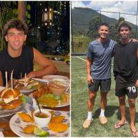 Tras concluir su participación con la Selección de Portugal en la Copa Mundial de la Fifa 2026, el delantero João Félix arribó al departamento de Antioquia para disfrutar de sus vacaciones. FOTO: Tomada de las redes sociales de @joaofelix79