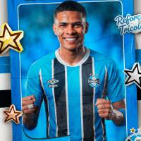 El futbolista José Enamorado firmó contrato con Gremio hasta finales del 2028. Foto: tomada del x de @Gremio