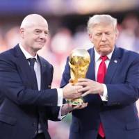 El presidente de la Fifa Gianni Infantino era el gran promotor de esta iniciativa. Foto: AFP