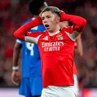 El futbolista argentino, de 20 años, fue el protagonista de una de las polémicas grandes del partido de ida de los play-off de la Champions. FOTO: Getty