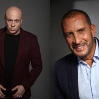 Jorge Rausch y Fernando “El Flaco” Solórzano son los presentadores del pódcast Los Andropáusicos. FOTO: Cortesía.