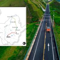 El tramo Vegachí-Remedios empalmará con la concesión Autopistas del Nordeste (Remedios-Zaragoza-Caucasia), cuyas obras ya terminaron desde mediados de 2024. FOTO MANUEL SALDARRIAGA