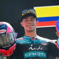 El piloto colombiano David Alonso se alista para su próxima carrera en Silverstone y también para lo que vivirá en 2027 cuando salte a la categoría de MotoGP. FOTO GETTY 