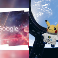 El nuevo doodle de Google y las fotografías de Pikachu en el espacio son dos iniciativas para celebrar la Semana Mundial del Espacio 2026. FOTO: Captura de pantalla / Tomada de @europeanspaceagency en Instagram.