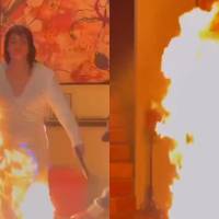 ¿Katy Perry se prendió fuego grabando su nuevo single “Watch It Burn”? El video genera alarma