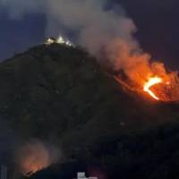 Imagen de referencia de un incendio forestal en Antioquia: Foto Manuel Saldarriaga