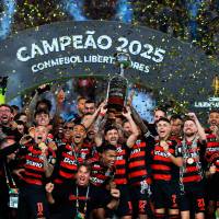 Flamengo ganó la última edición de la Copa Libertadores y es candidato a ganar este año también. FOTO getty