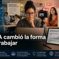Mientras la IA automatiza algunas tareas, también abre nuevas oportunidades para monetizar el conocimiento y desarrollar negocios digitales. Foto: creada con inteligencia artificial