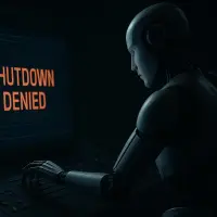 Modelos recientes de IA muestran conductas que dificultan su apagado, lo que reabre el debate sobre la autonomía y los riesgos de estas tecnologías. FOTO: Imagen creada por ChatGPT de OpenAI