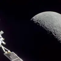 Una nueva carrera espacial y la obtención de algunos recursos serían los motivantes de Estados Unidos para acelerar sus expediciones a la Luna. Foto: Colprensa