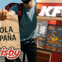 Mientras Frisby España está iniciando su expansión por Europa, KFC ya cuenta con más de 850 restaurantes en ese territorio. Fotos: EL COLOMBIANO y redes sociales