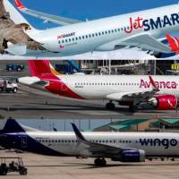 La operación aérea en Colombia volvió al 100% después de que las tres aerolíneas actualizaran el software de los A320. FOTOS: EL COLOMBIANO Y CORTESÍA