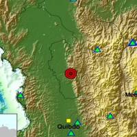 Según las autoridades, el epicentro del temblor fue en un municipio del Urabá antioqueño. FOTO: Tomada de X @sgcol