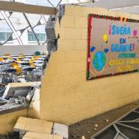 En Chocó la situación de los colegios destruidos por el terremoto es crítica. Hay zonas en la que la dificultad para conectarse de los menores les impide hacer escuela en casa. FOTO: Augusto Pinedo. Unicef