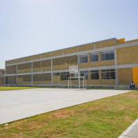 El colegio tiene aproximadamente 6.272 metros cuadrados, cuenta con dos pisos, y 26 aulas de básica y media. FOTO: Alcaldía de Cartagena