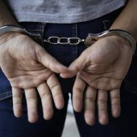 Jhovanny Copete Domínguez, alias El Negro o Copete, y Carlos Enrique Arroyave Saldarriaga, alias La Gata o El Zarco, integrantes de la banda La Sierra, son los sentenciados a más de medio siglo de cárcel. Foto: Archivo (Colprensa - Sergio Acero)