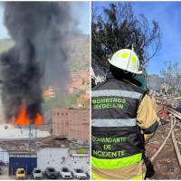 La emergencia también fue atendida por 4 ambulancias de la Secretaría de Salud, 8 agentes de Movilidad y 11 unidades de la Defensa Civil. FOTO: Captura video de redes sociales 