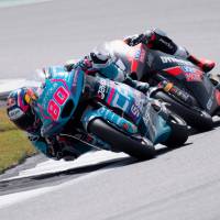 David Alonso continúa su adaptación a la segunda categoría del campeonato mundial de motociclismo. FOTO: GETTY