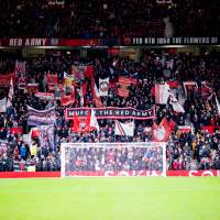 Los aficionados del Manchester United piden hace varios años que su equipo recupere el protagonismo que tuvo en los primeros años del 2000. No son campeones en Inglaterra desde 2013. Foto: tomada del x de @ManUtd_Es