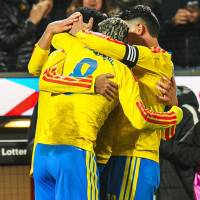 Tras terminar su año de partidos, la Selección Colombia espera saber su grupo del mundial en el sorteo del próximo 5 de diciembre. FOTO: Tomadas de redes sociales @FCFSeleccionCol