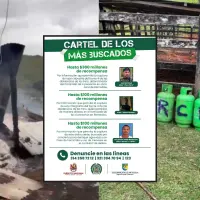 Las autoridades ofrecen entre $100 y $300 millones por los implicados en la masacre. FOTO: Cortesía e imagen tomada de redes.
