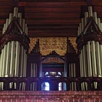 La parte visible del órgano es la consola, pero detrás hay un montaje de tres pisos. FOTO Manuel Saldarriaga