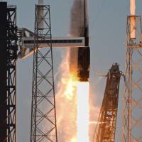 Llegan cuatro nuevos tripulantes a la Estación Espacial Internacional. FOTO: AFP