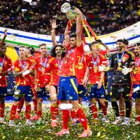 El seleccionado español consiguió en 2024 su cuarto título de Eurocopa en la edición de que se jugó en Alemania. Foto: AFP