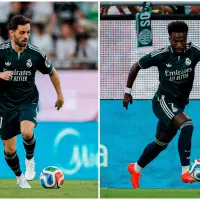Bernardo Silva y Vinicius, las dos grandes novedades del Real Madrid frente a Ferencvaros. FOTOS: X Real Madrid