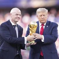 Gianni Infantino, presidente de la Fifa, sería del agrado de Donald Trump, presidente de Estados Unidos, para ser el secretario general de las Naciones Unidas. Foto: Getty Images