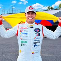 Óscar Tunjo dominó de punta a punta el campeonato. Se coronó a falta de una carrera en Atlanta, Georgia. FOTO cortesía