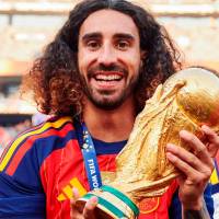 El futbolista Marc Cucurella, de 27 años, fue una de las figuras de la Selección de España en el Mundial de Norteamérica. Foto: tomada del Instagram de @Cucurella