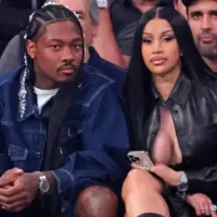Stefon Diggs y Cardi B esperan su primer hijo como pareja. Él tiene una hija y ella tres producto de otras relaciones. FOTO: Tomada de Instagram @stefondiggs